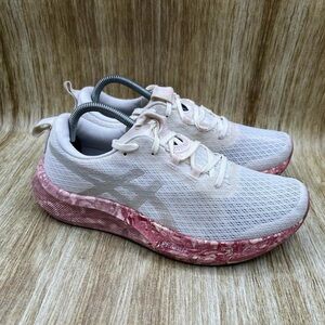 Asics Noosa Tri 16 Women's White and Pink Athletic Shoes